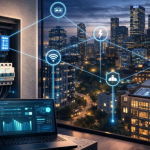 Infraestrutura elétrica inovadora para edifícios inteligentes com soluções de Matheus Vinicius Voigt.